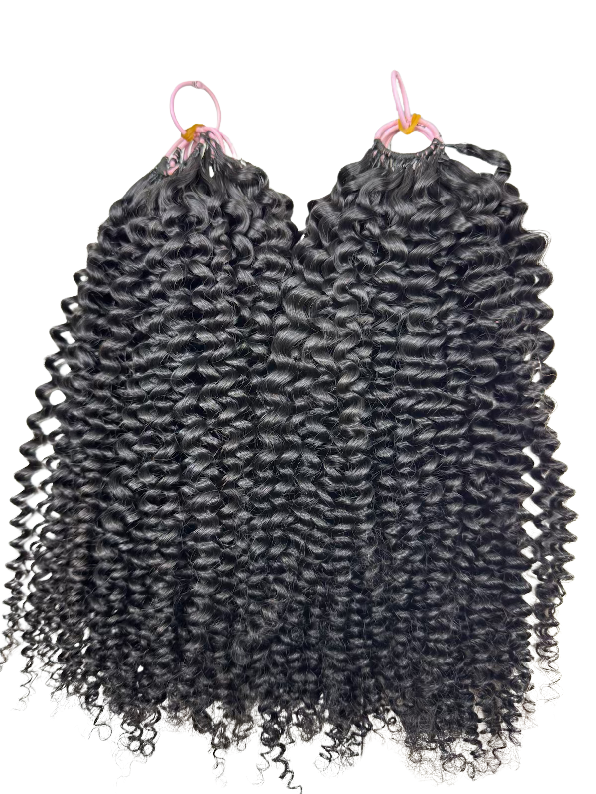 Virgin Curly Reusable Feather Crochet Hair(100-105grams/pack)