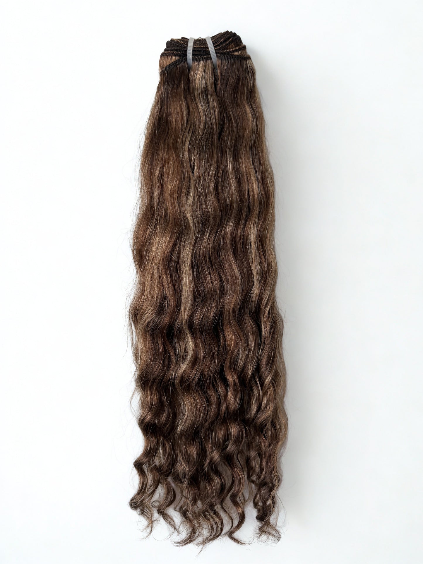 Virgin Wavy Caramel Mocha Melt Highlights