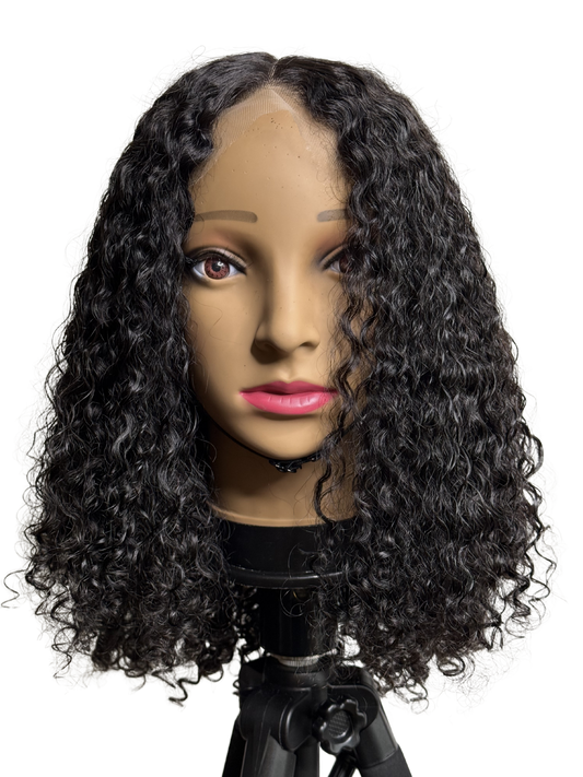 Virgin Burmese Curly 5x5 HD Closure Wig