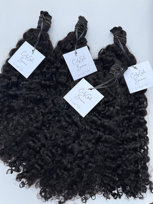 Virgin Boho Braiding Hair(100 grams per bulk bundle)