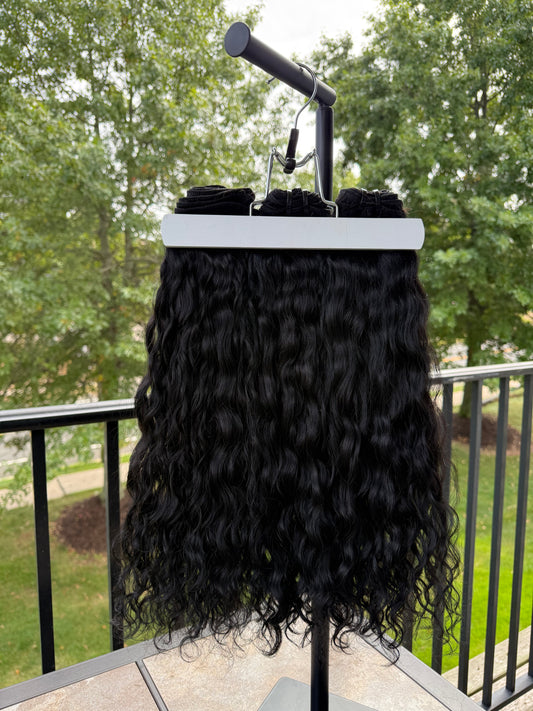 Virgin Wavy Curl Velvet Black